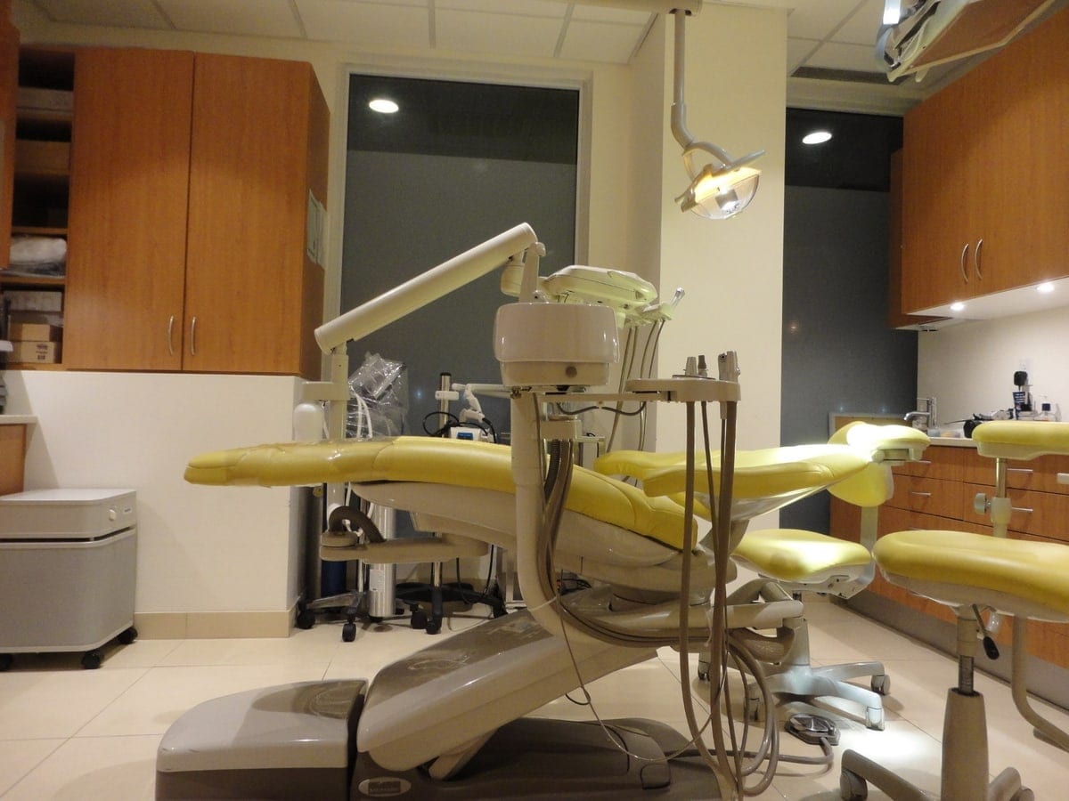 One of the practice's treatment rooms